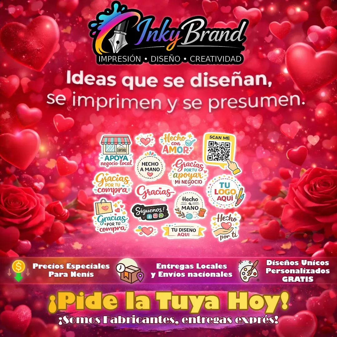 Plotter, stickers y vinil InkyBrand